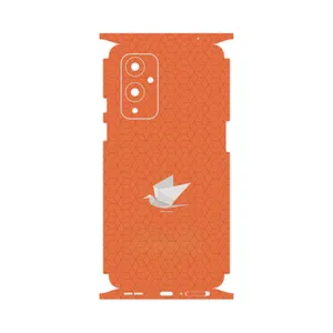 MAHOOT Minimalist origami bird-FullSkin Cover Sticker for OnePlus 9
