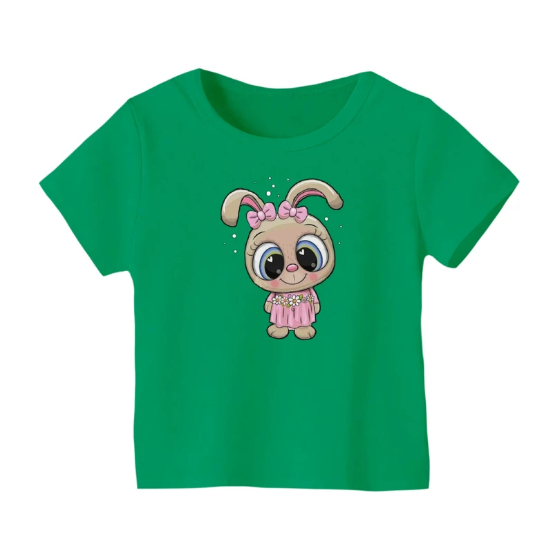 تی شرت آستین کوتاه بچگانه مدل خرگوش کد ۸