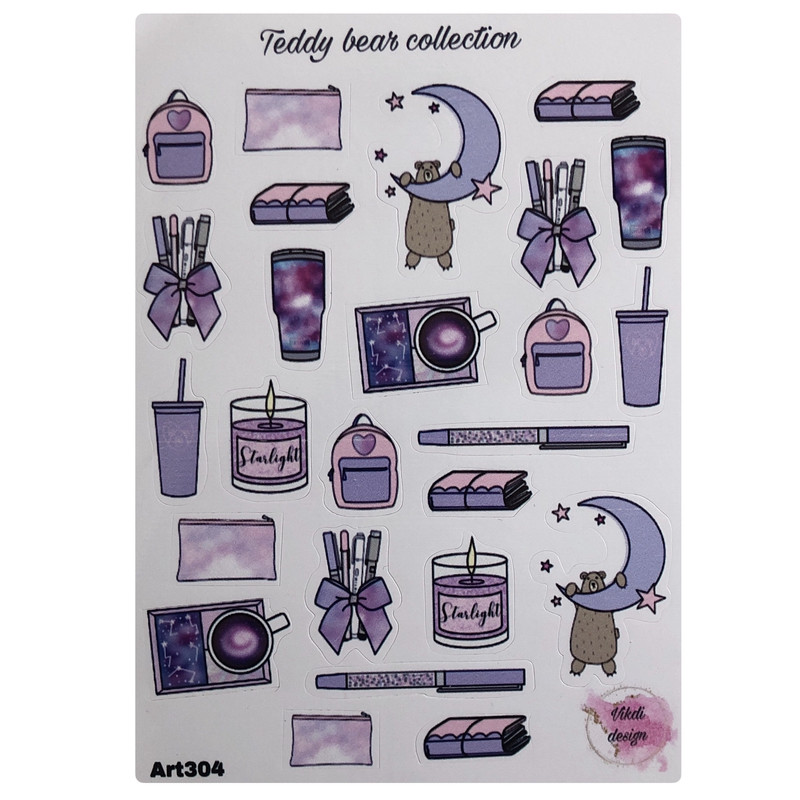 استیکر مدل خرس teddy bear کد 304