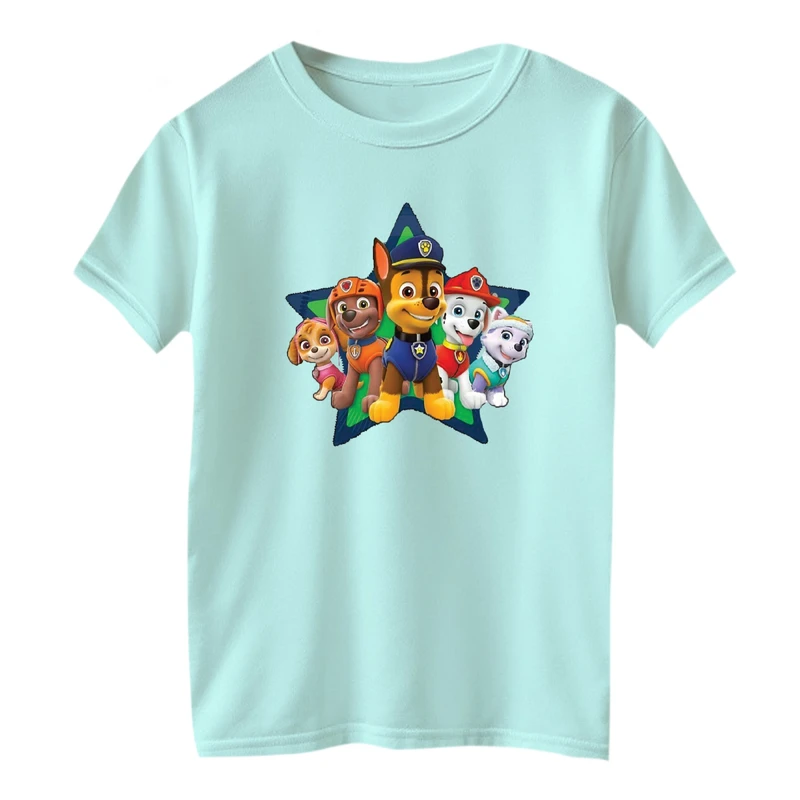 تی شرت آستین کوتاه بچگانه مدل سگ نگهبان کد ۱۲