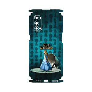 MAHOOT Alice in Wonderland-FullSkin Cover Sticker for Oppo Reno4 Pro 5G