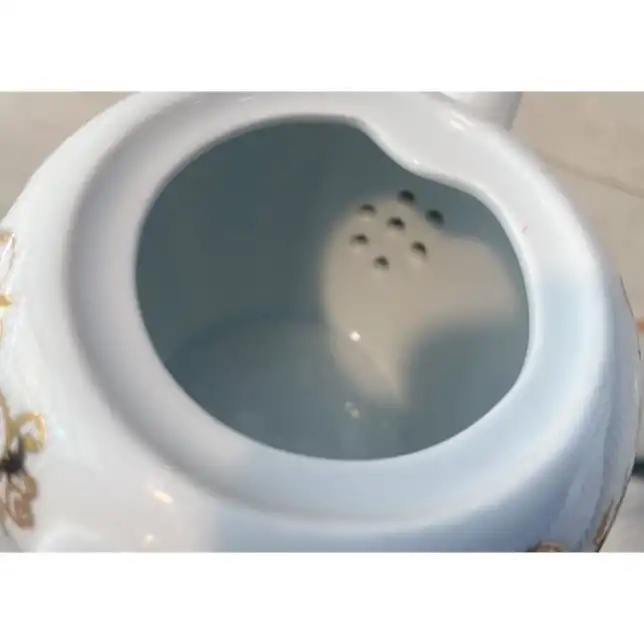 قوری توس چینی مدل گرد کد SM6