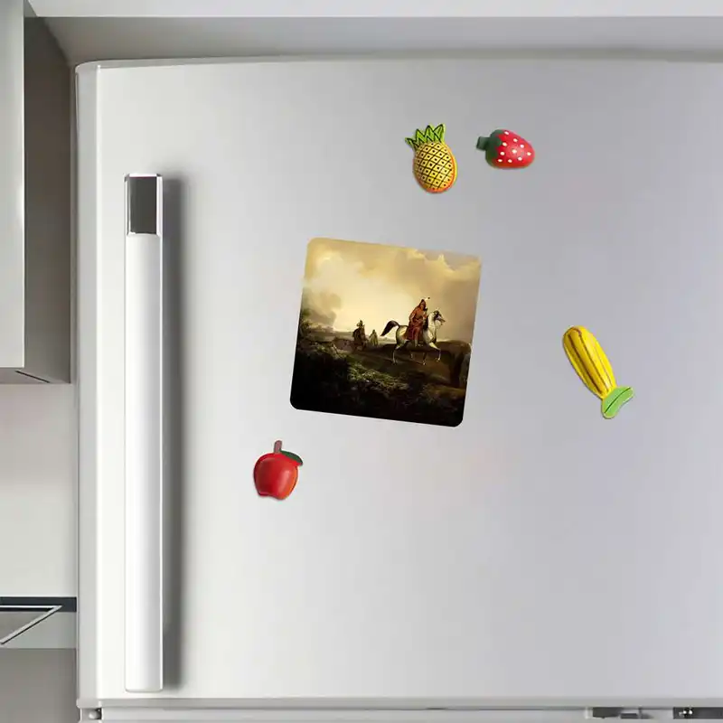 مگنت طرح نقاشی رنگ روغن مدل mg10030