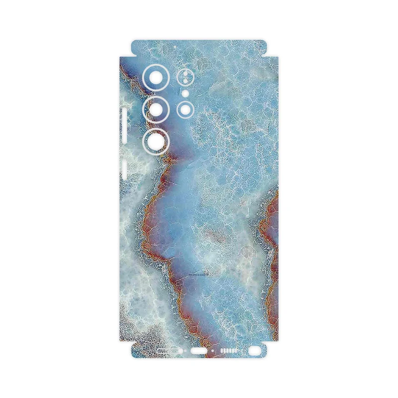 برچسب پوششی ماهوت مدل Blue_Ocean_Marble-FullSkin مناسب برای گوشی موبایل سامسونگ Galaxy S23 Ultra