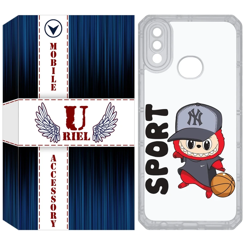 کاور یوریل مدل Clear کد 148 طرح لبوبو Labubu مناسب برای گوشی موبایل سامسونگ Galaxy A10S / M10S