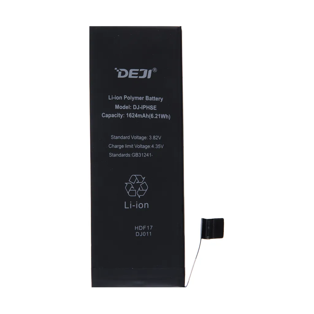 باتری موبایل دجی مدل DJ-IPHSE ظرفیت 1624 میلی آمپر ساعت مناسب برای گوشی موبایل اپل iPhone SE