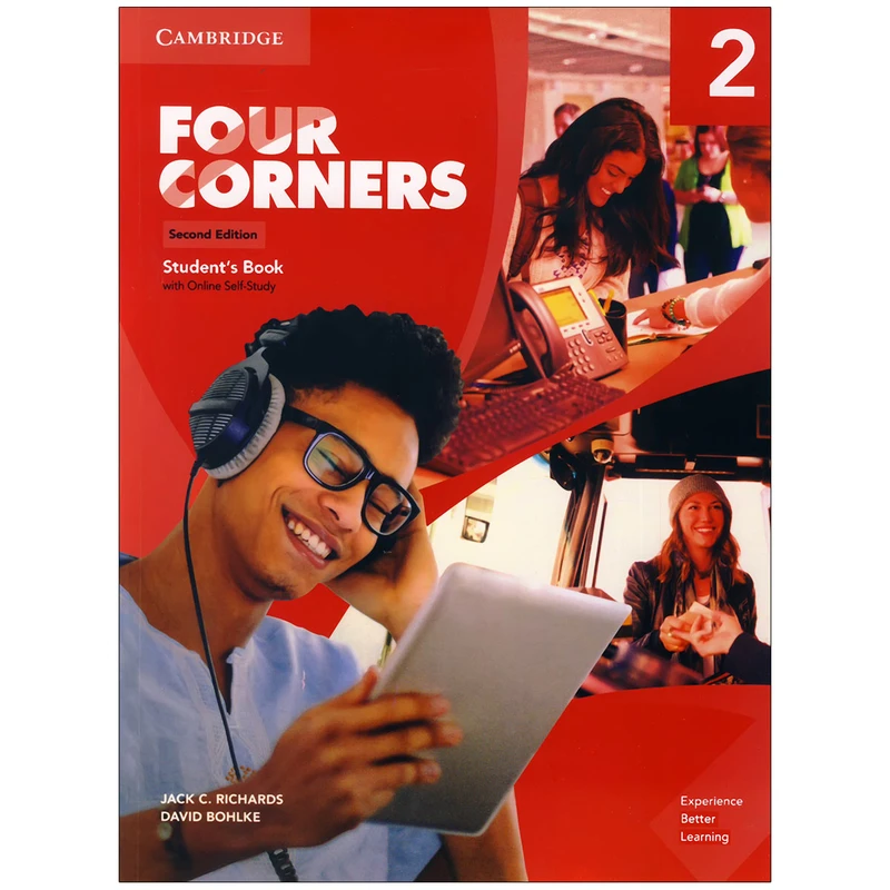 کتاب four corners 2 2nd اثر Jack C. Richards and David Bohlke انتشارات کمبریج