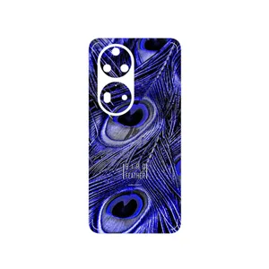 MAHOOT Purple Feather Cover Sticker for Huawei P50 Pro
