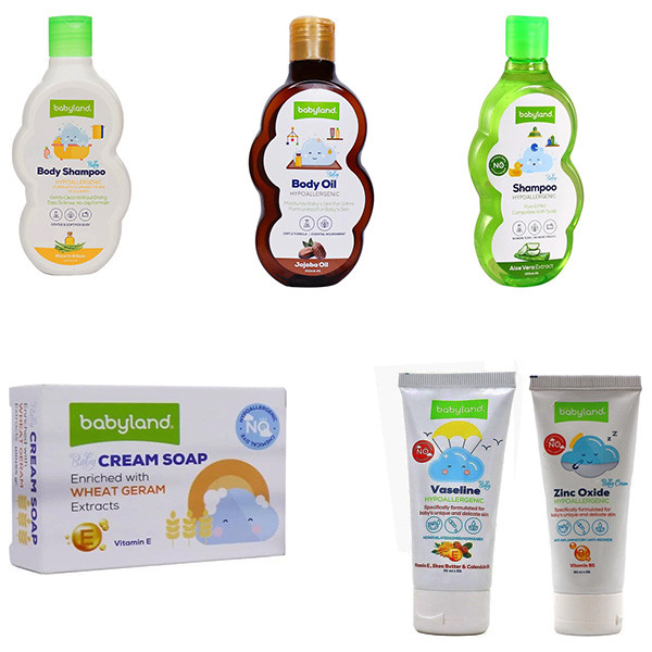 ست 6 تکه بهداشتی کودک بی بی لند مدل 006