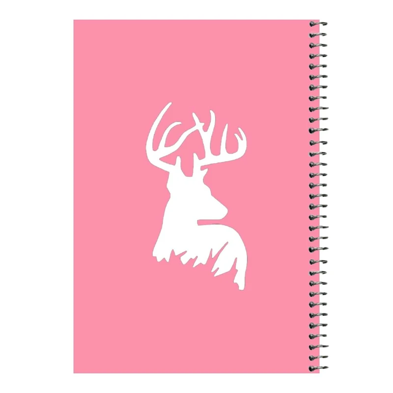 دفتر مشق 80 برگ اس جی مدل گوزن کد۱   