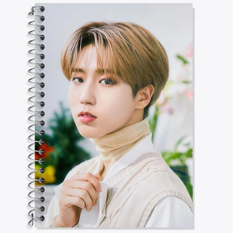 دفتر زبان 50 برگ خندالو مدل دو خط طرح هان گروه استری کیدز Stary Kids کد 16941