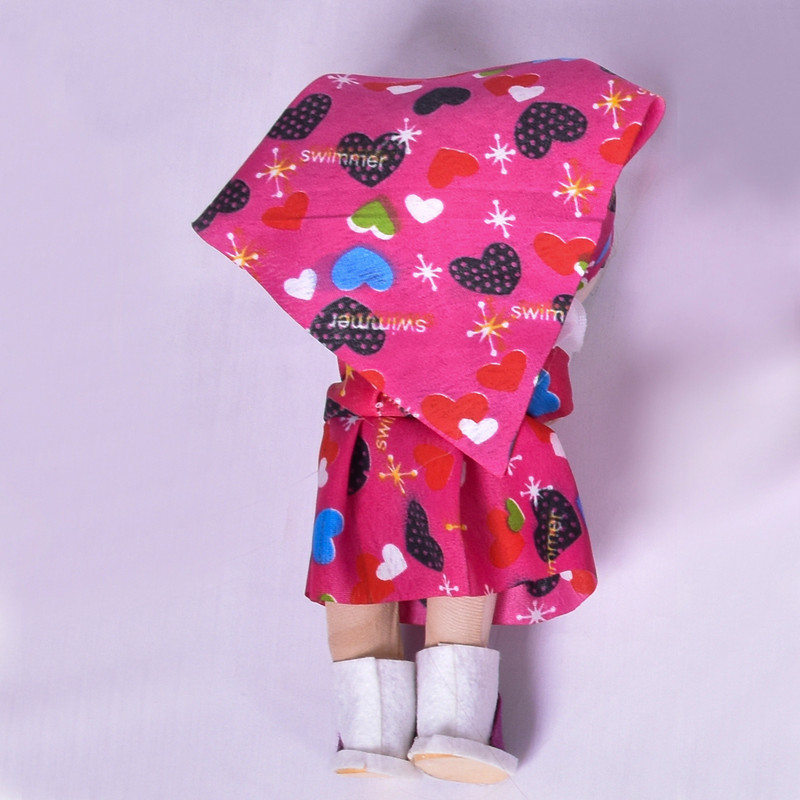 عروسک طرح دختر روسی مدل لاو کد 115 ارتفاع 23 سانتی متر