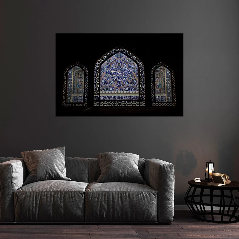 تابلو بکلیت طرح معماری ایرانی حرم امام رضا (ع) مدل B-bu2604