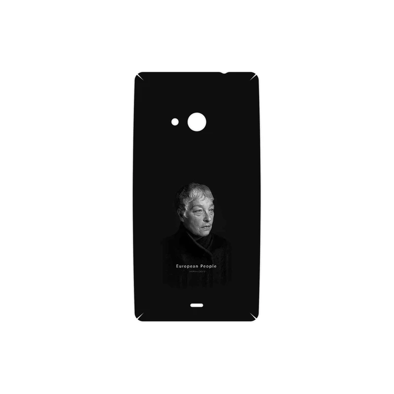 برچسب پوششی ماهوت مدل Portrait of a European Woman مناسب برای گوشی موبایل مایکروسافت Lumia 535