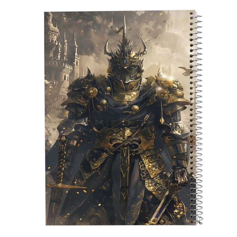 دفتر نقاشی 50 برگ مدوپد مدل حیوانات جنگجو کد DF14898