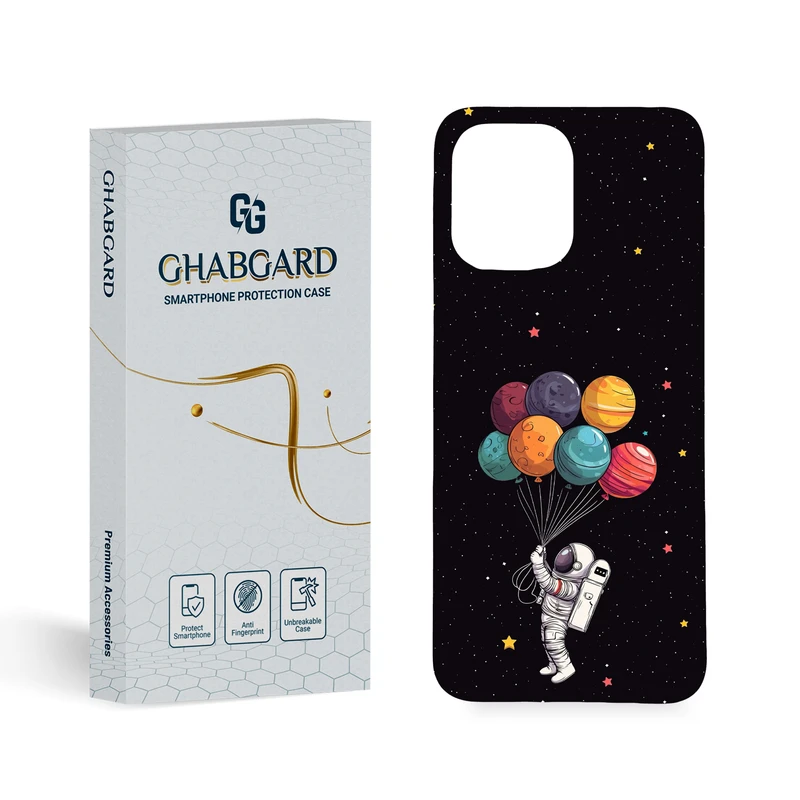 کاور گارد قاب مدل کهکشان مناسب برای گوشی موبایل شیائومی Redmi 12 4G/ 5G