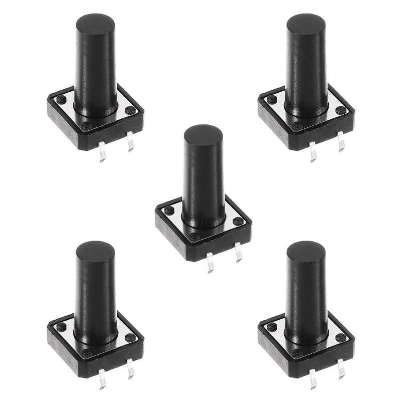 میکرو سوئیچ مدل Vertical-12×12×18-4P بسته 5 عددی