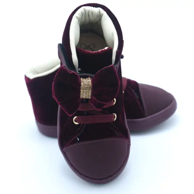 نیم بوت دخترانه کلین مدل پاپیون کد C-8604