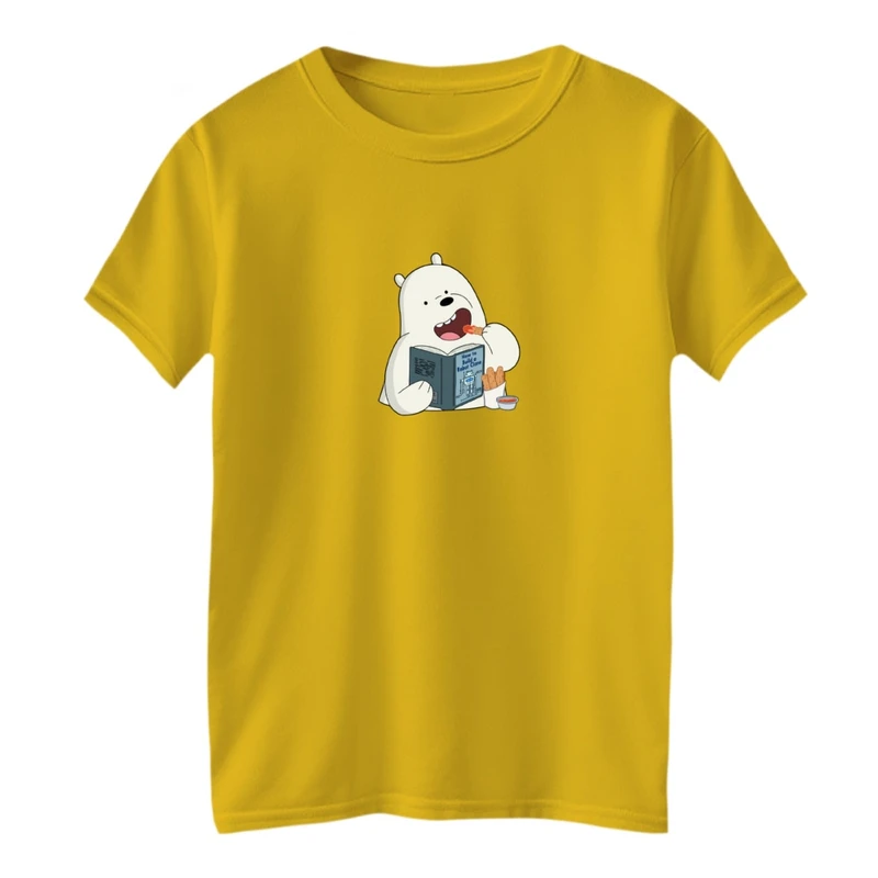 تی شرت آستین کوتاه بچگانه مدل سه خرس کد03