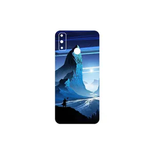 MAHOOT Blue Mountains Digital Art Cover Sticker for Huawei Y8s