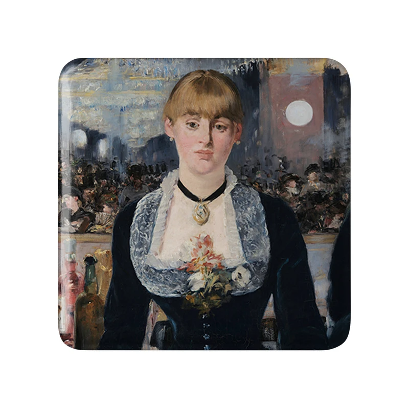 پیکسل خندالو طرح ادوار مانه مدل مربعی کد 37121