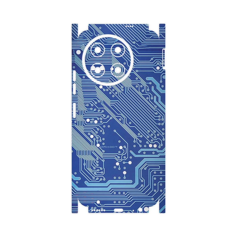 برچسب پوششی ماهوت مدل Blue_Printed_Circuit_Board-FullSkin مناسب برای گوشی موبایل تکنو Spark 30 Pro