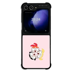 AKAM AMCWSGZFLIP5-POWERPUFF GIRLS2 Cover For Samsung Galaxy Z Flip 5