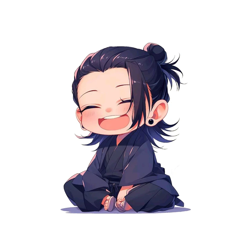 استیکر لپ تاپ و موبایل مدل انیمه طرح جوجوتسو کایسن سوگورو گتو jujutsu kaisen suguru geto کد 690