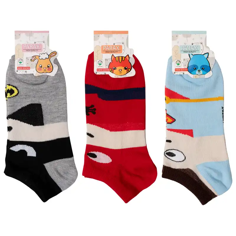 جوراب بچگانه پرکس مدل PRM9-7 مجموعه 3 عددی