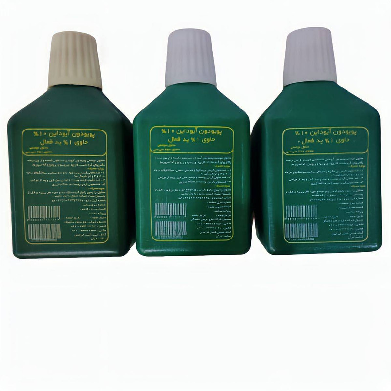 محلول ضد عفونی کننده بتادین پوویدون آیداین مدل T3 حجم 250 میلی لیتر مجموعه 3 عددی