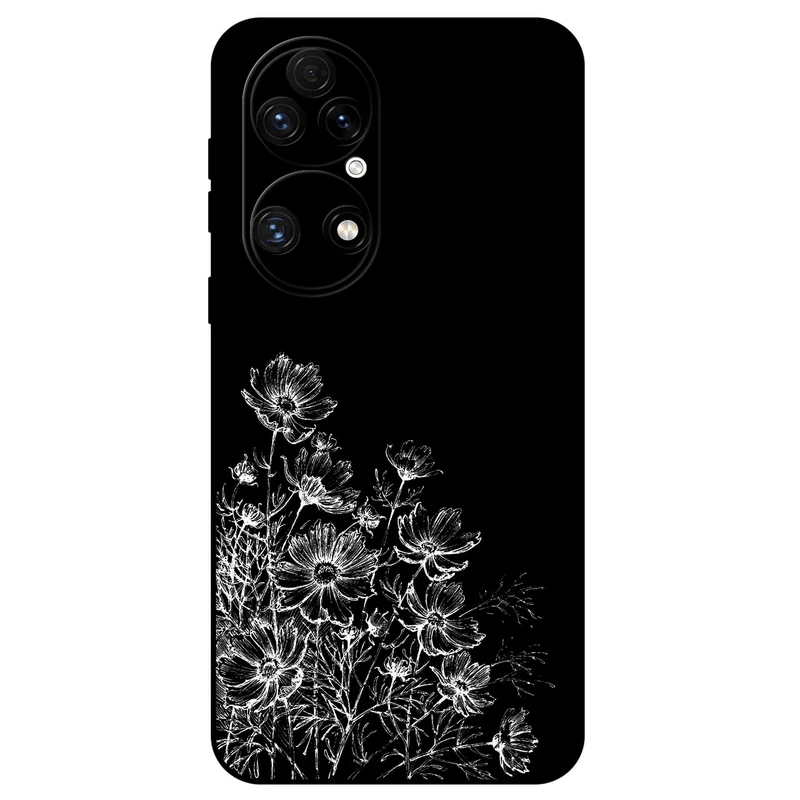 کاور مگافون طرح گل مدل 7274 مناسب برای گوشی موبایل هوآوی P50 / P50E