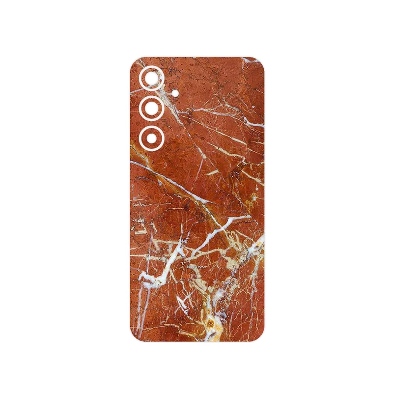 برچسب پوششی ماهوت مدل Red Marble مناسب برای گوشی موبایل سامسونگ Galaxy A35