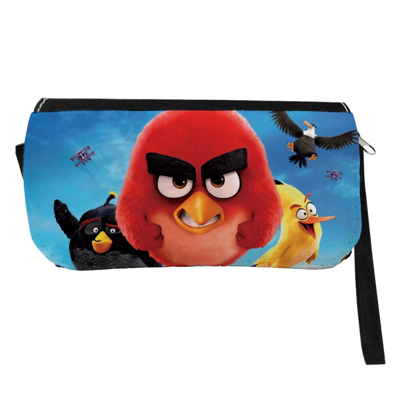  جامدادی طرح انگری بردز مدل دو زیپ کد 51