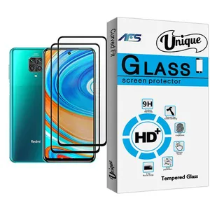 AFS Unique Glass MIX002 Screen Protector For Xiaomi Redmi Note 9 Pro Pack Of 2