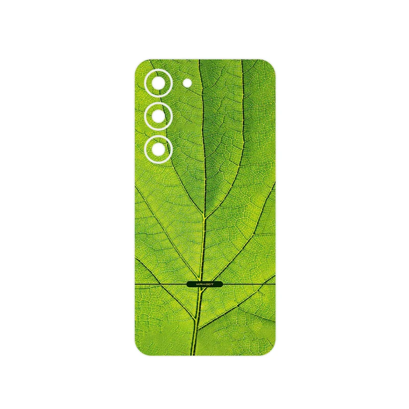 برچسب پوششی ماهوت مدل Leaf_Texture مناسب برای گوشی موبایل سامسونگ Galaxy S23