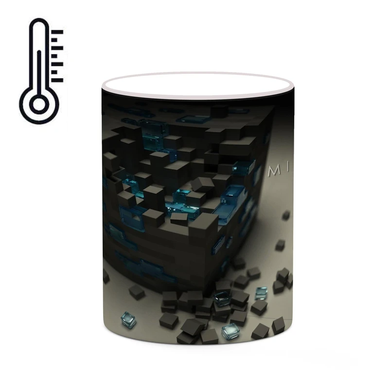 ماگ حرارتی کاکتی طرح ماینکرافت minecraft مدل mgh41045