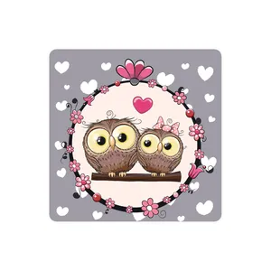 زیر لیوانی طرح جغد مدل MC1257