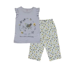 ست تاپ و شلوار دخترانه ال سی وایکیکی کد 188