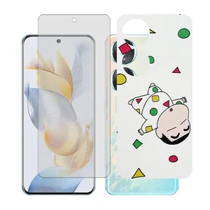 Glass together model matte screen protector suitable for Honor 90 mobile phone with back cover sticker
