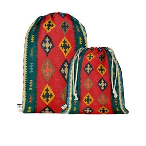 نظم دهنده سفری مدوپد طرح فرش گلیم مدل C-Gilim15 بسته 2 عددی