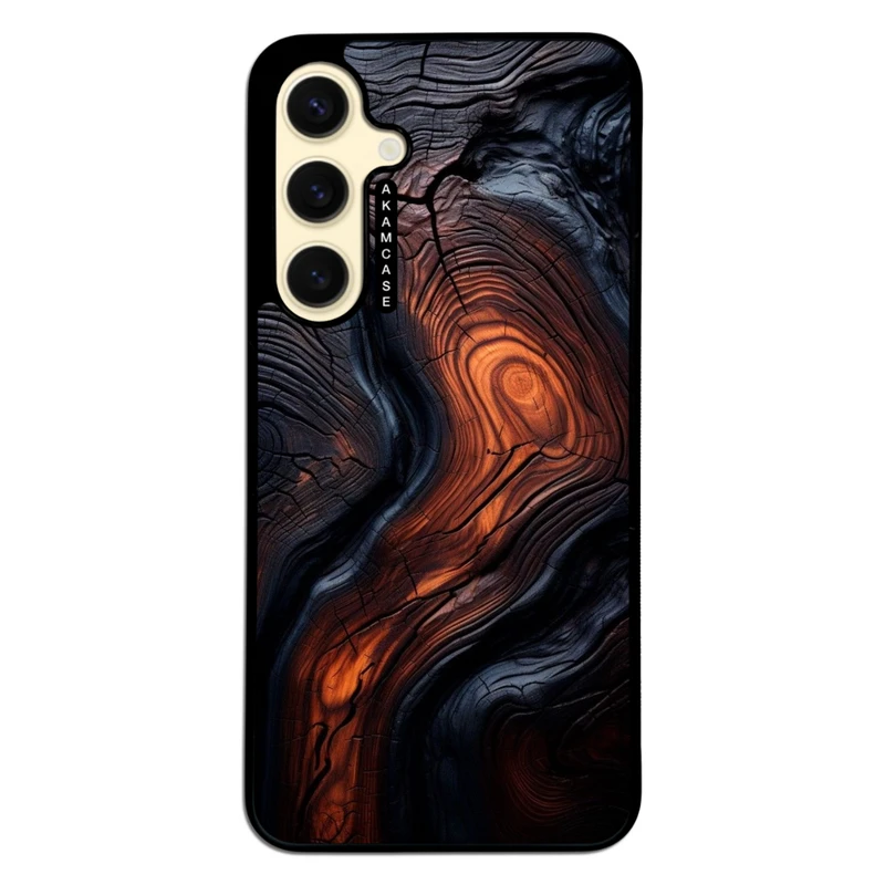 کاور آکام مدل AMC-WSGS24FE-WOOD-4 مناسب برای گوشی موبایل سامسونگ Galaxy S24 FE