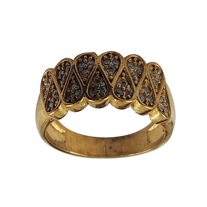 انگشتر زنانه سلین کالا مدل دایموند کد Mps-10