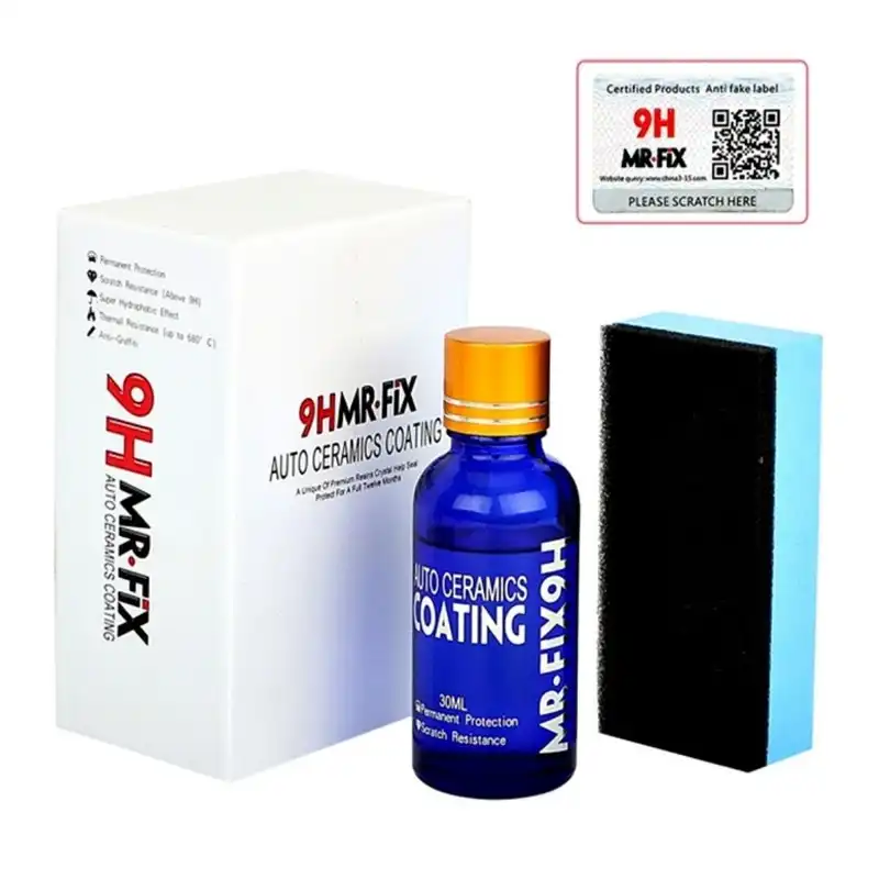 پوشش نانو سرامیک بدنه خودرو مستر.فیکس مدل 9H حجم 30 میلی لیتر