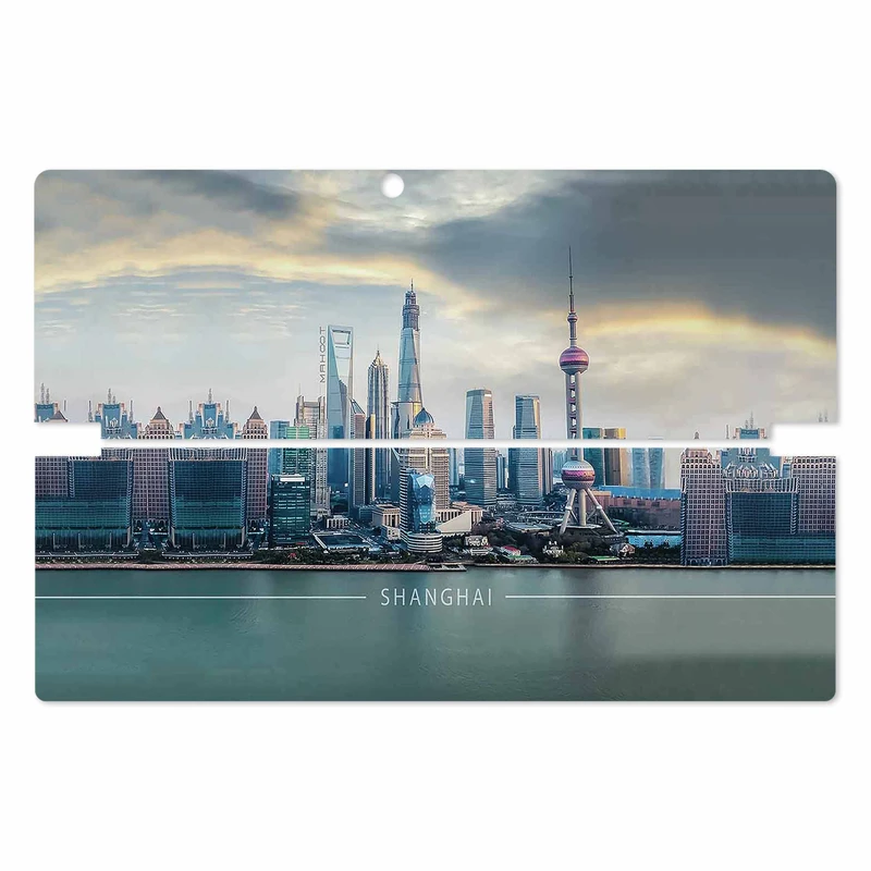 برچسب پوششی ماهوت مدل Shanghai City مناسب برای تبلت لنوو Miix 510 2016