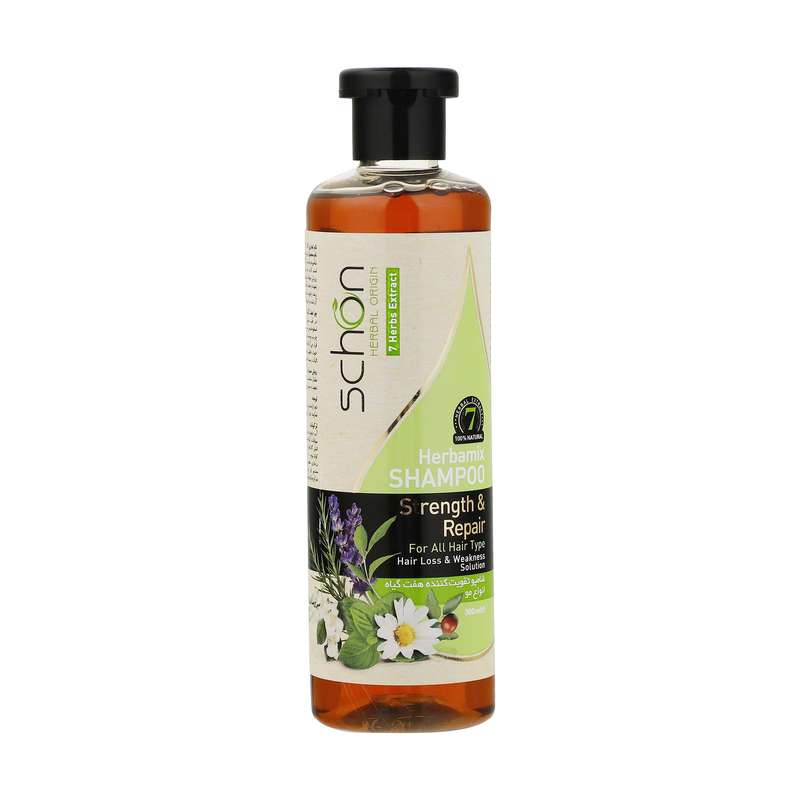 شامپو تقویت کننده شون مدل Herbamix حجم 300 میلی لیتر شامپو تقویت کننده شون مدل Herbamix حجم 300 میلی لیتر