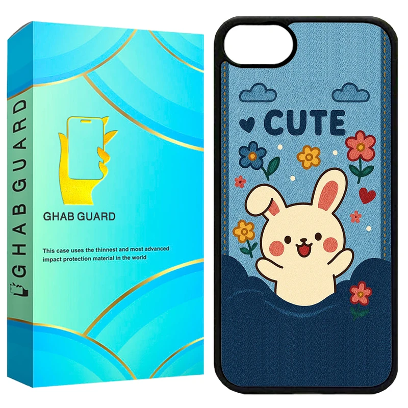 کاور قاب گارد طرح خرگوش مدل G16E مناسب برای گوشی موبایل اپل iPhone 16e