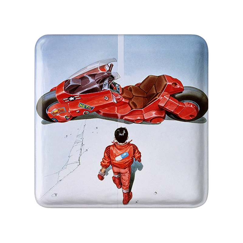 مگنت خندالو طرح کاندا انیمه آکیرا مدل مربعی کد 33360