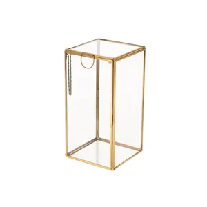 جاشمعی شیشه ای مدل فانوس کد MK1