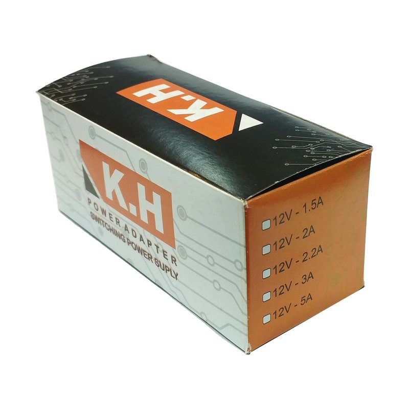 آداپتور 12 ولت 2 آمپر کا اچ مدل KSRE-12V-2A آداپتور 12 ولت 2 آمپر کا اچ مدل KSRE-12V-2A