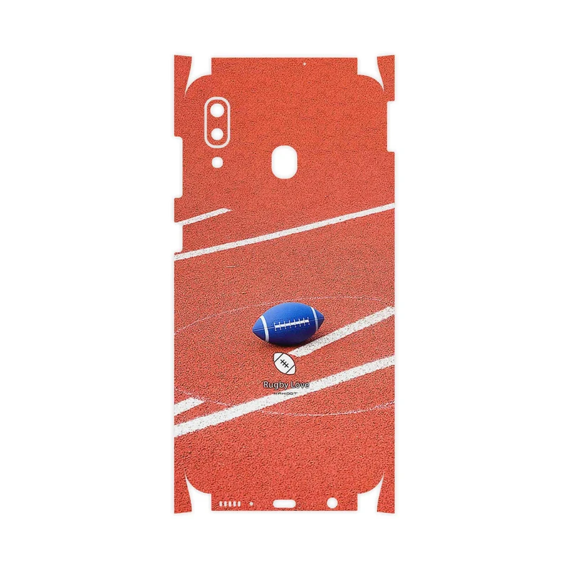 برچسب پوششی ماهوت مدل Rugby football-FullSkin مناسب برای گوشی موبایل سامسونگ Galaxy M10s